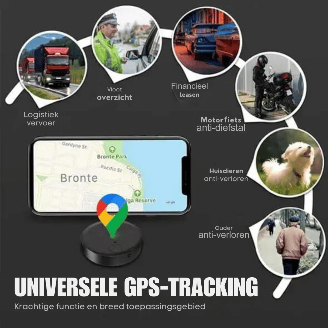 3x Mini GPS Tracker - Stærk Bil- og Nøgellocator
