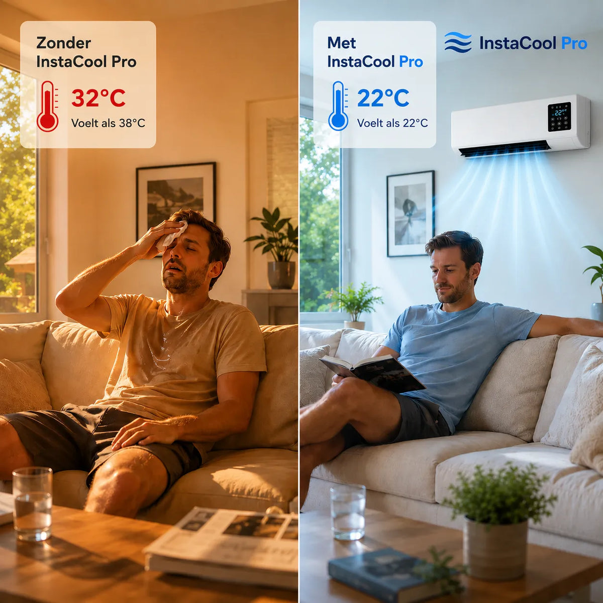Portable Air Conditioner & Heater 2-in-1 – No Installation, up to 51 m²