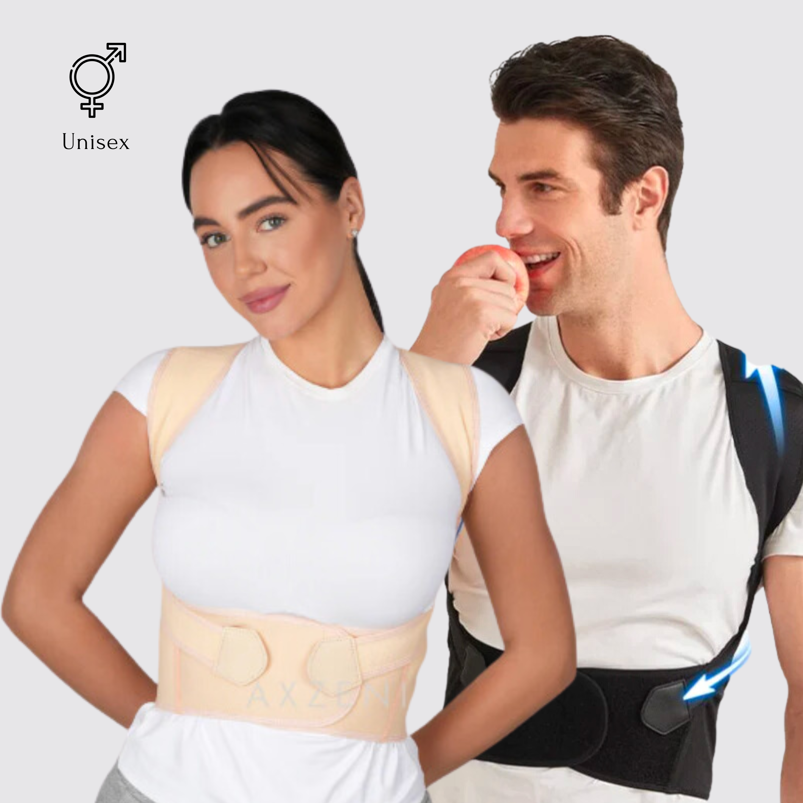 Axzenia PostureCorrector | Korrigerer din holdning | UNISEX-zarada.dk