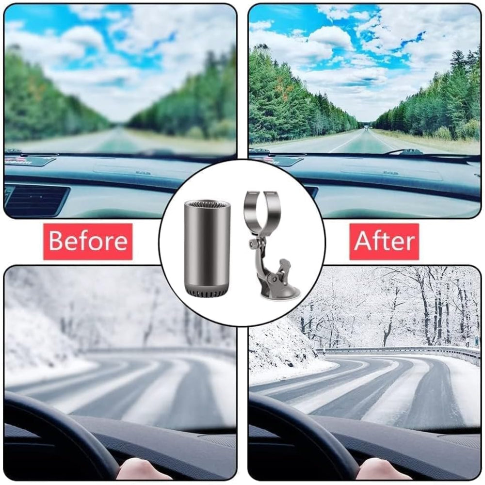 12V Car Heater & Windshield Defroster – Portable Front Windshield Heater