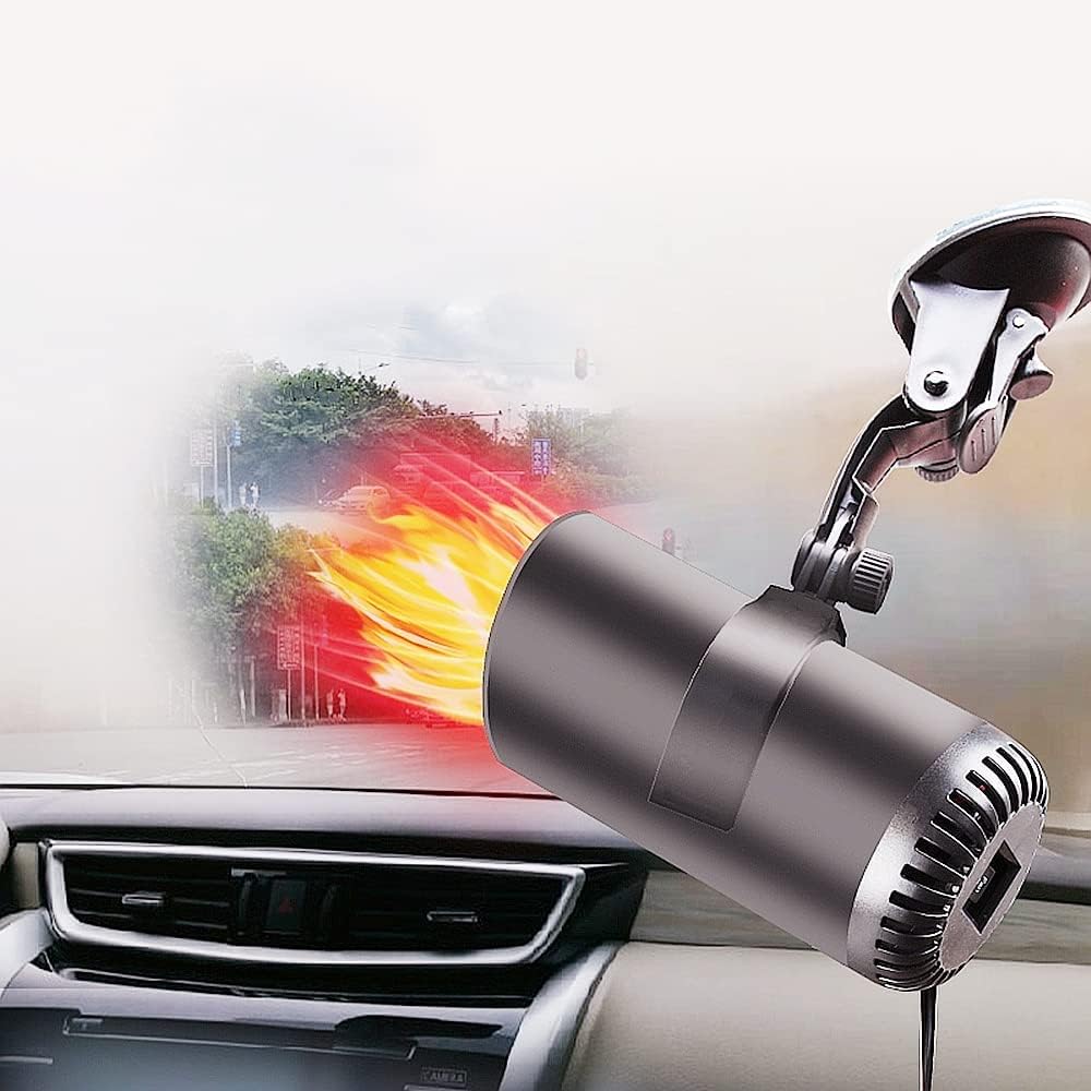 12V Car Heater & Windshield Defroster – Portable Front Windshield Heater