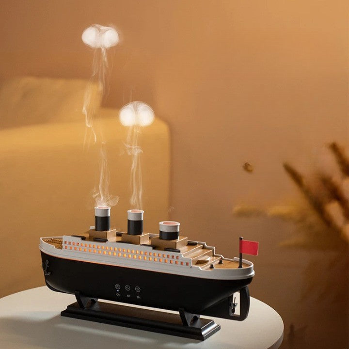 Elektrisk Aromaterapi Luftfugter med Havdesign