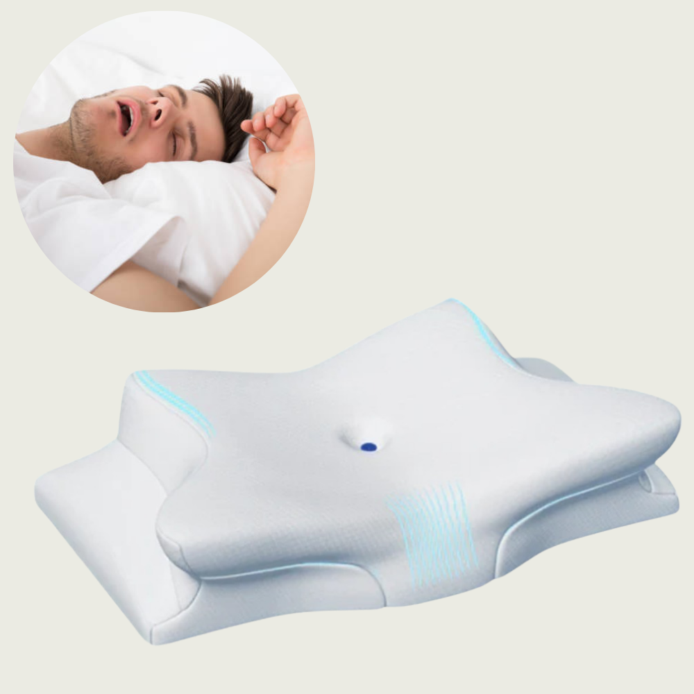 Ergonomisk Nakke- og Hovedstøtte Pude