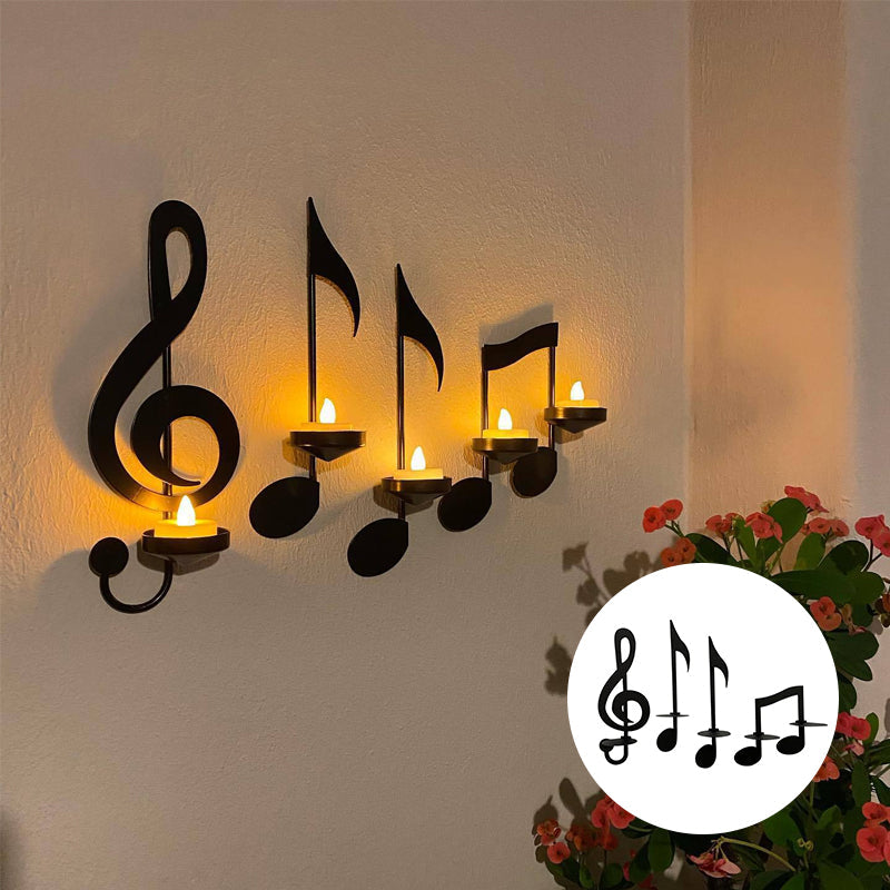 RhythmLuxe - Creative Musical Notes Væglampe til Inspireret Belysning