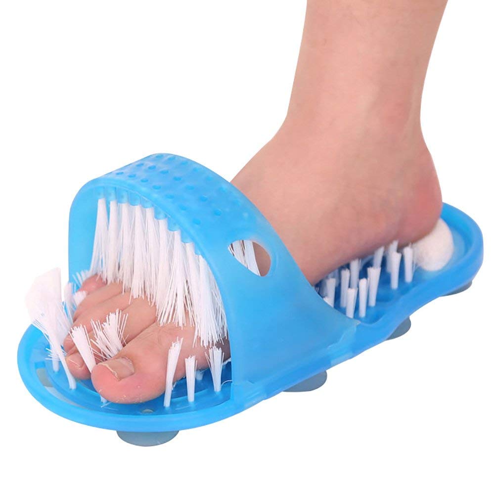Fodskrubber til brusebad med ergonomisk design