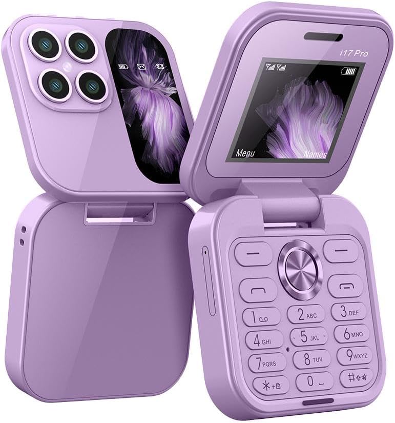 Foldbar Mobiltelefon med Dual SIM og HD Kamera