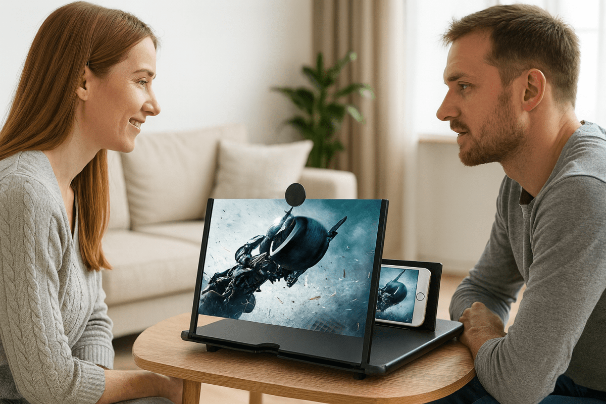 Foldbar Smartphone Skærmforstørrelse