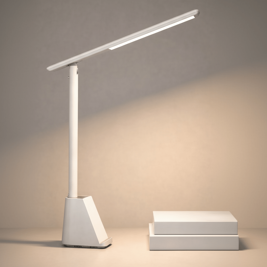 Folding LED Desk Lamp with Dimming Function