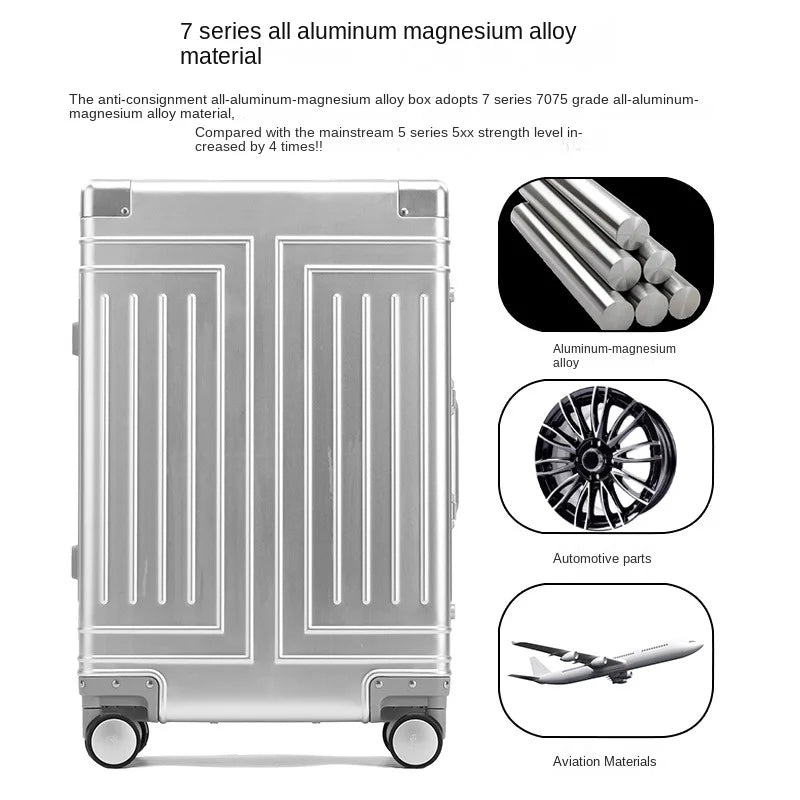 Forretningskuffert Aluminium-Magnesium Berlin