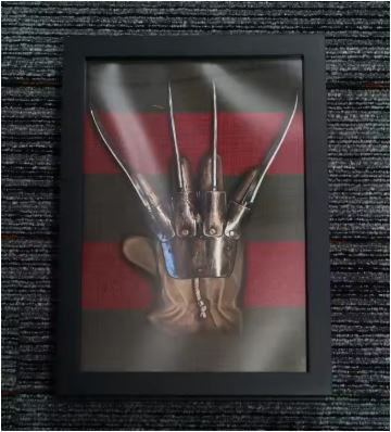 Freddy Krueger Shadow Box Display