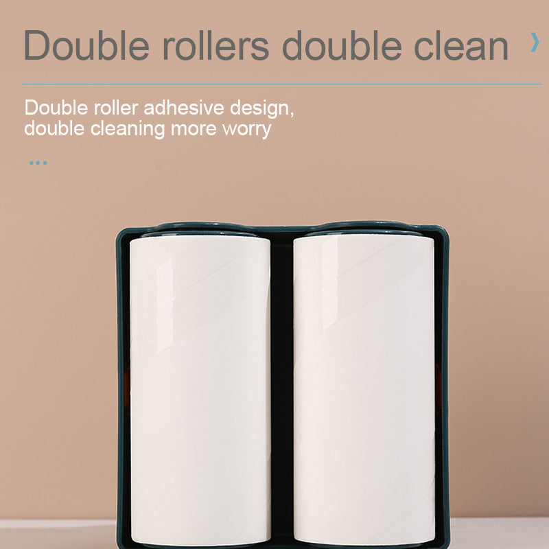 Fuzzfjerner til tøj med dobbeltrulle design