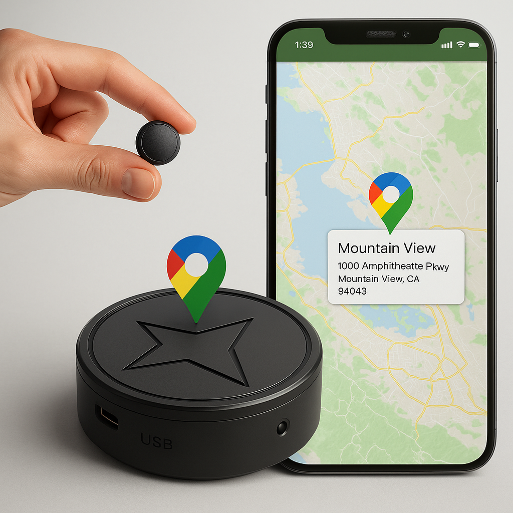 GPS Tracker med Magnetisk Montering