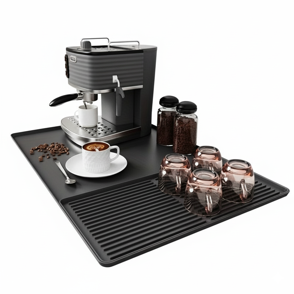 Kaffemåtte med Hævede Kanter