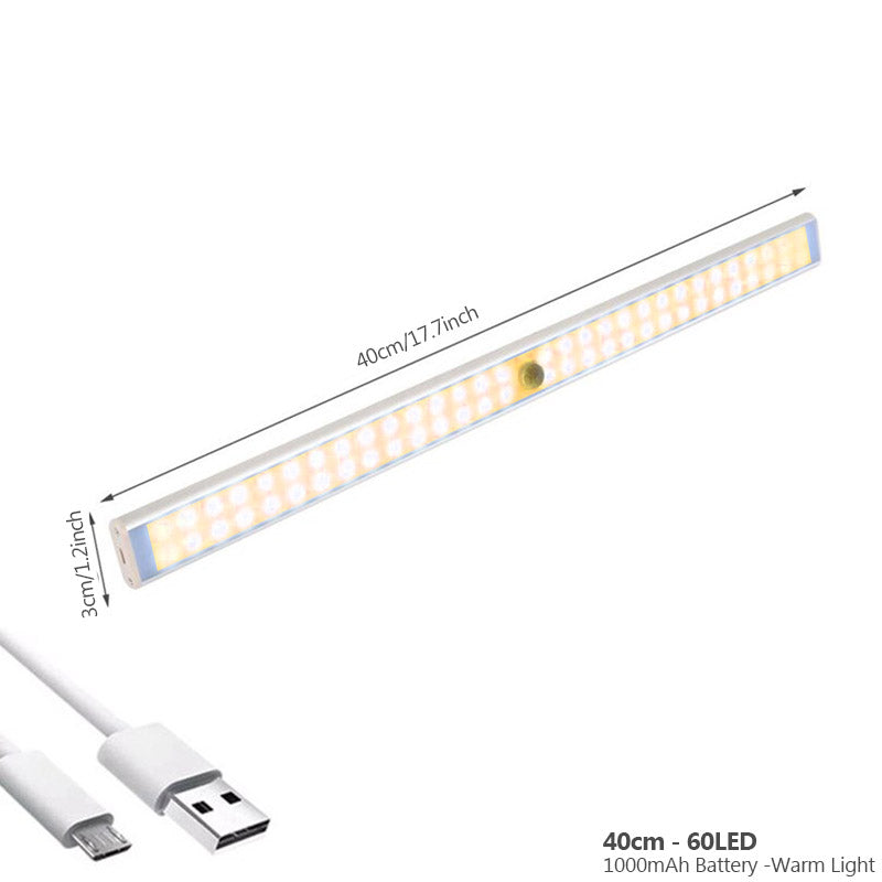 Genopladelig Bevægelsessensor Lampe
