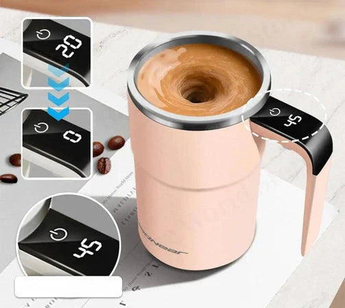 Genopladeligt Selvomrørende Kaffekrus Bærbar Elektrisk Mixer