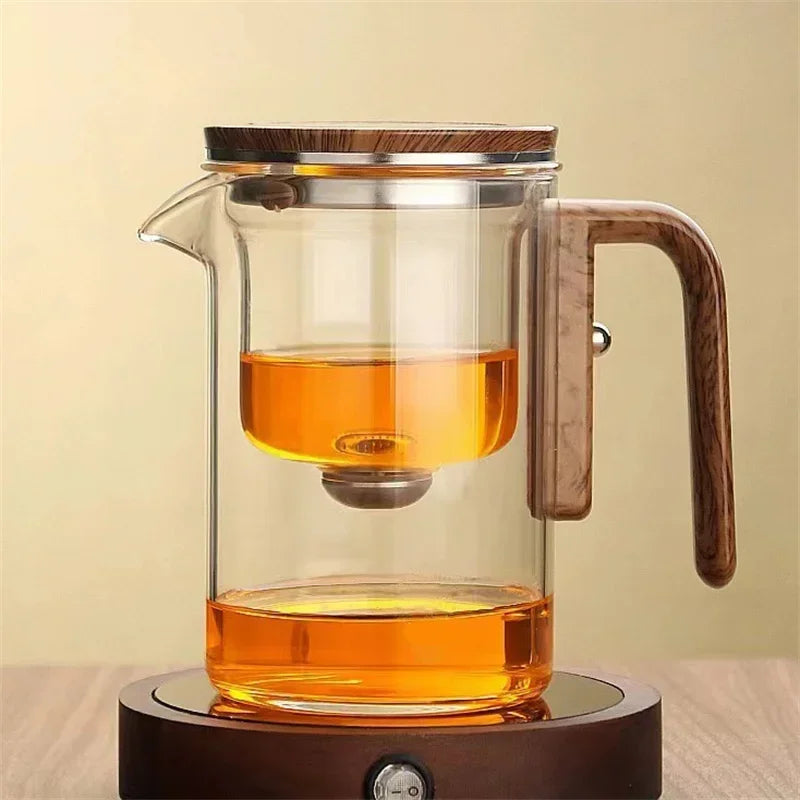 Glas Teapot med Infuser til Løs Te