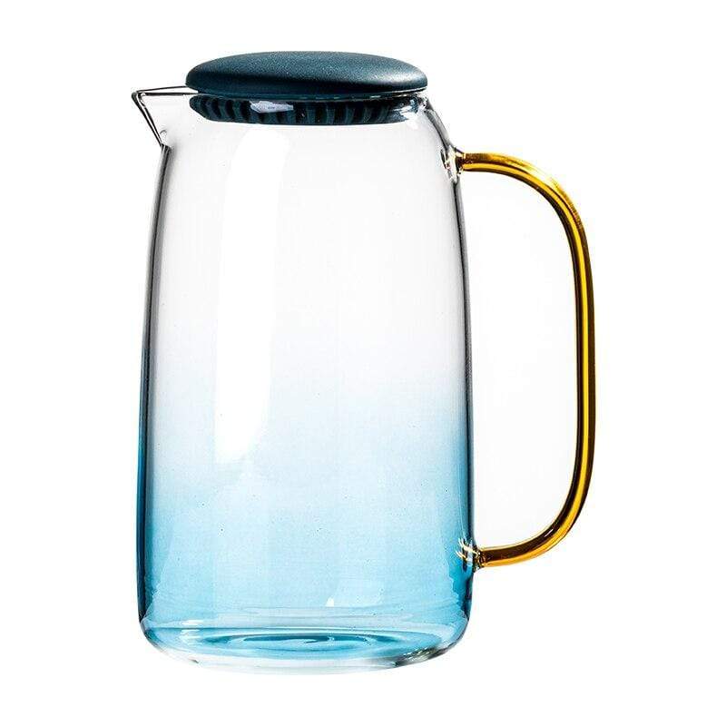 Glaskaraffel Sæt med Matchende Glas