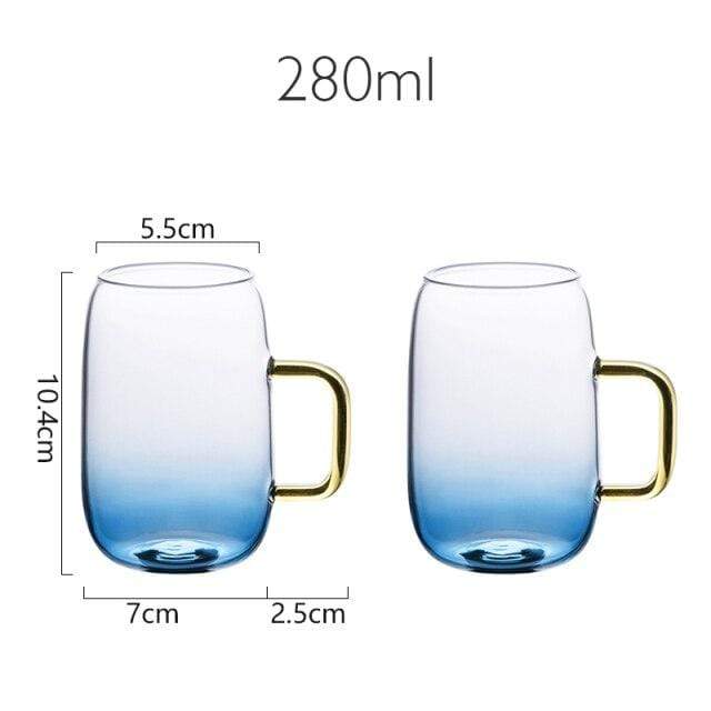 Glaskaraffel Sæt med Matchende Glas