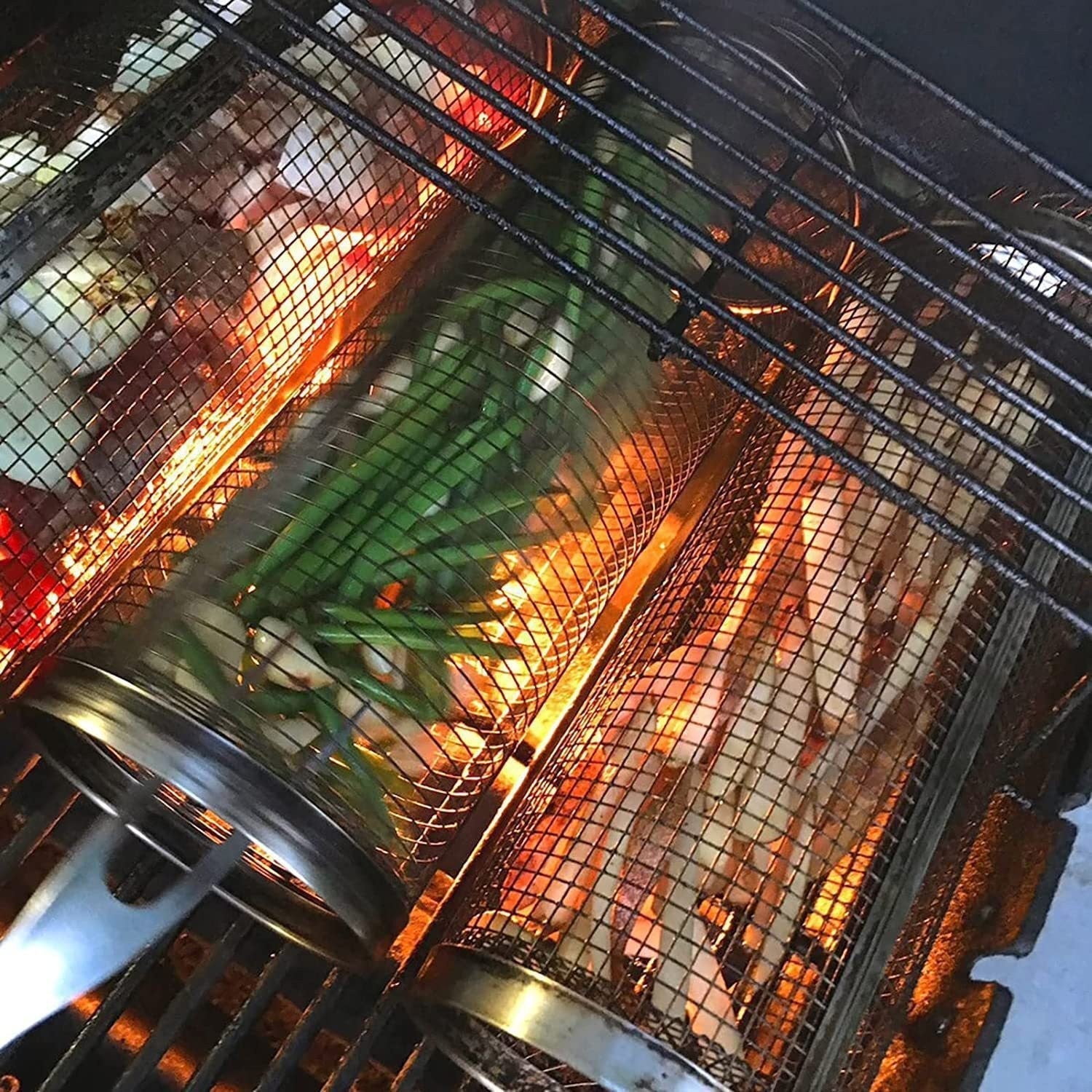 Grillkurv til metalgrill til perfekt tilberedning