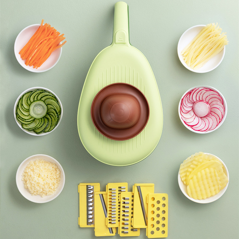 Grøntsagsskærer i Avocado Form