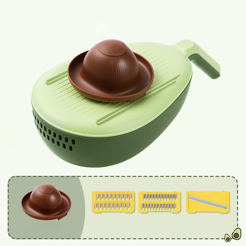 Grøntsagsskærer i Avocado Form