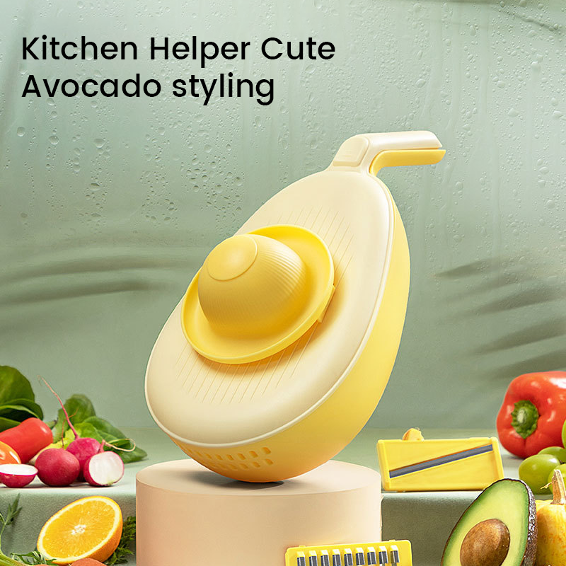 Grøntsagsskærer i Avocado Form