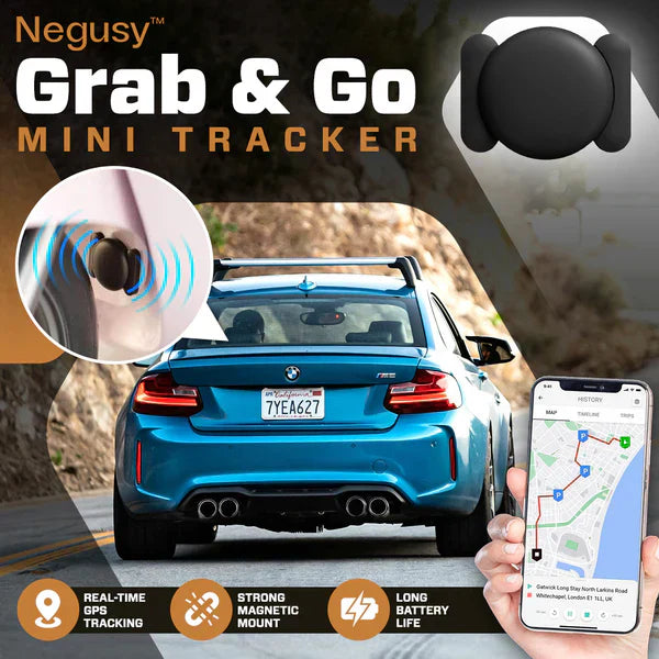Magnetix | Mini Tracker Stærk Magnet Bærbar GPS Locator