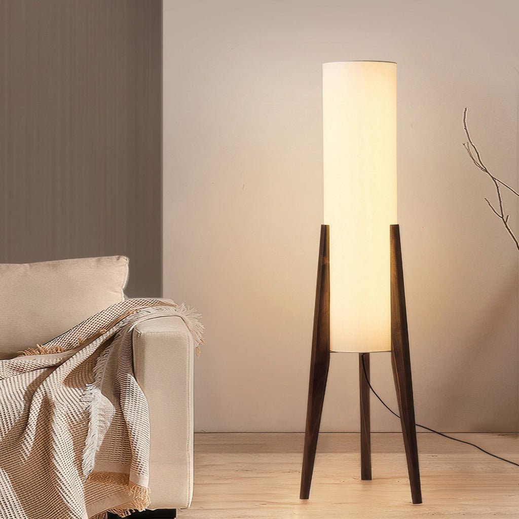 Gulvlampe i Skandinavisk Design med Dæmpbar LED