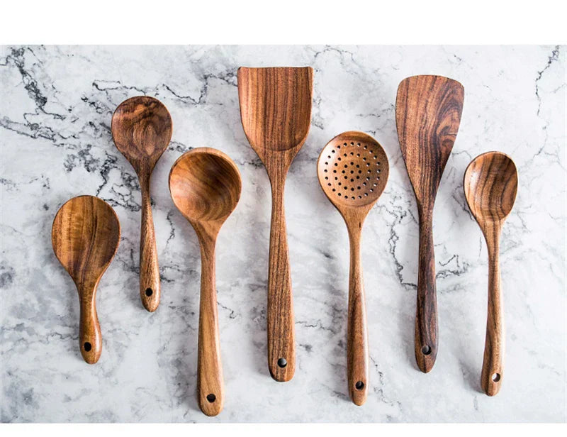 CulinaryTeak | Elegant 7-delt køkken sæt-zarada.dk