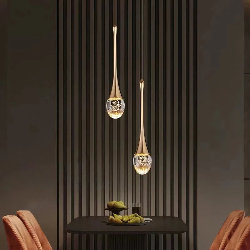 Hængelampe Dråbeformet Design