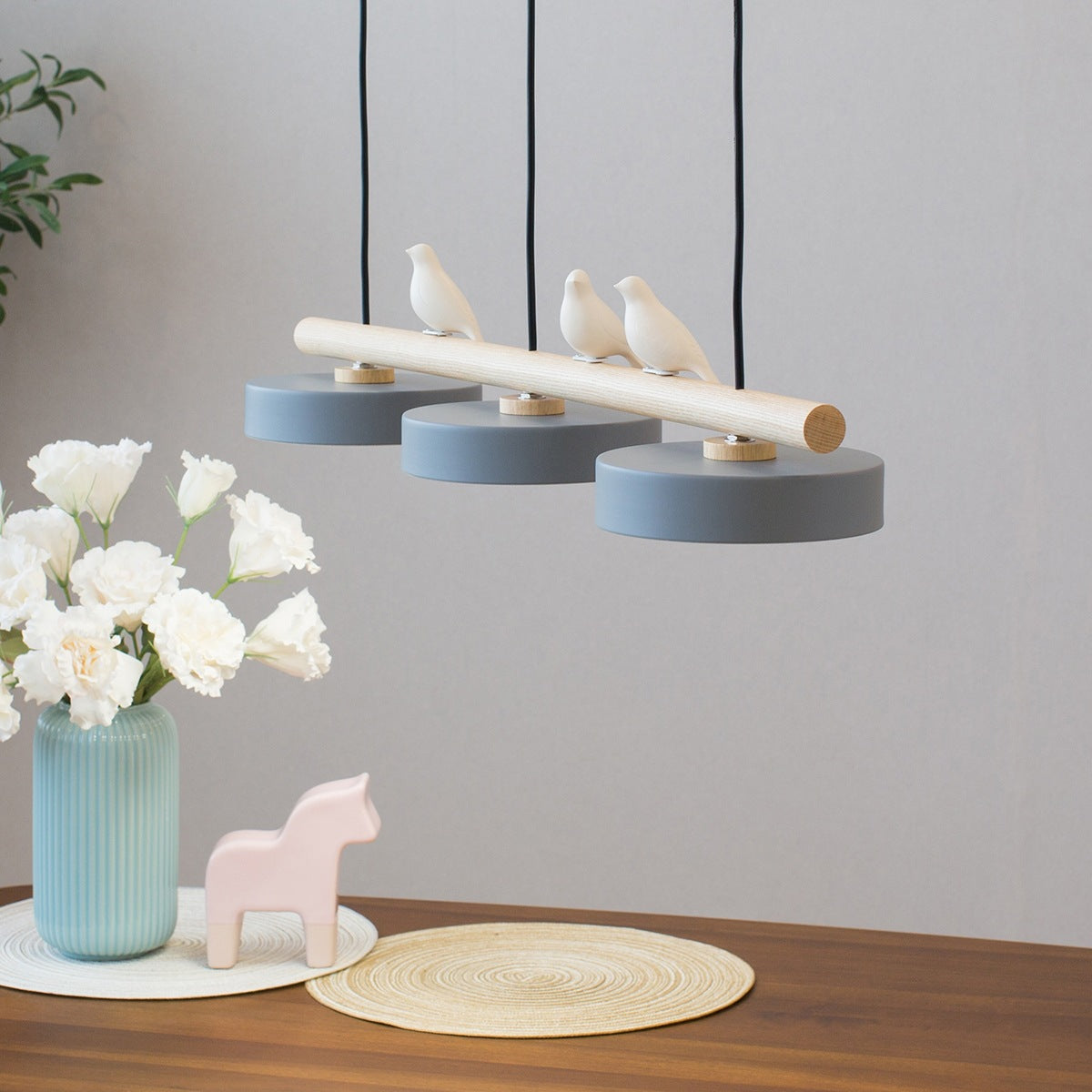Hængelampe med Fugledesign til Spisebord