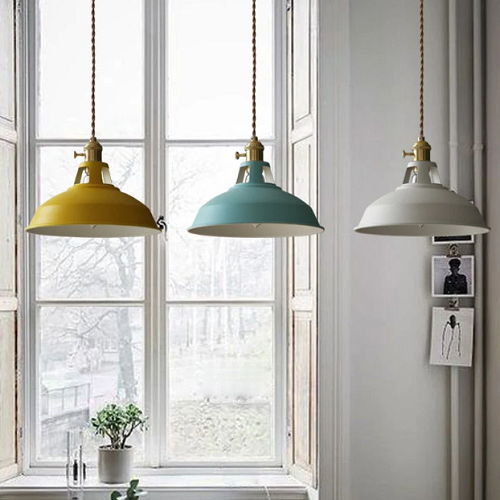 Hængende Lampe i Vintage Stil til Spisestue