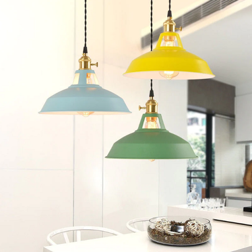 Hængende Lampe i Vintage Stil til Spisestue