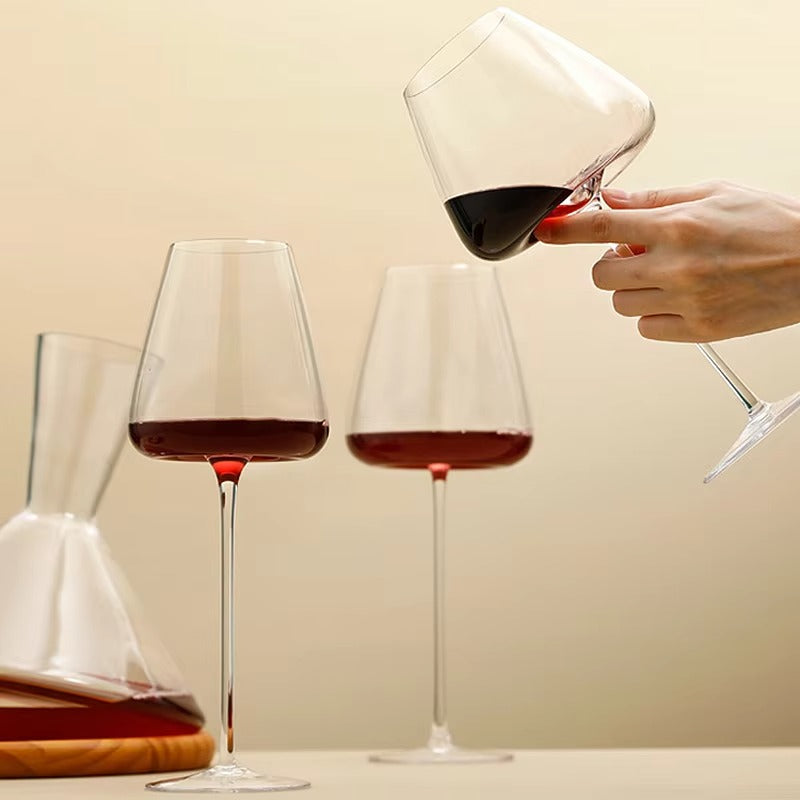 Håndlavede Krystal Vin- og Champagneglas