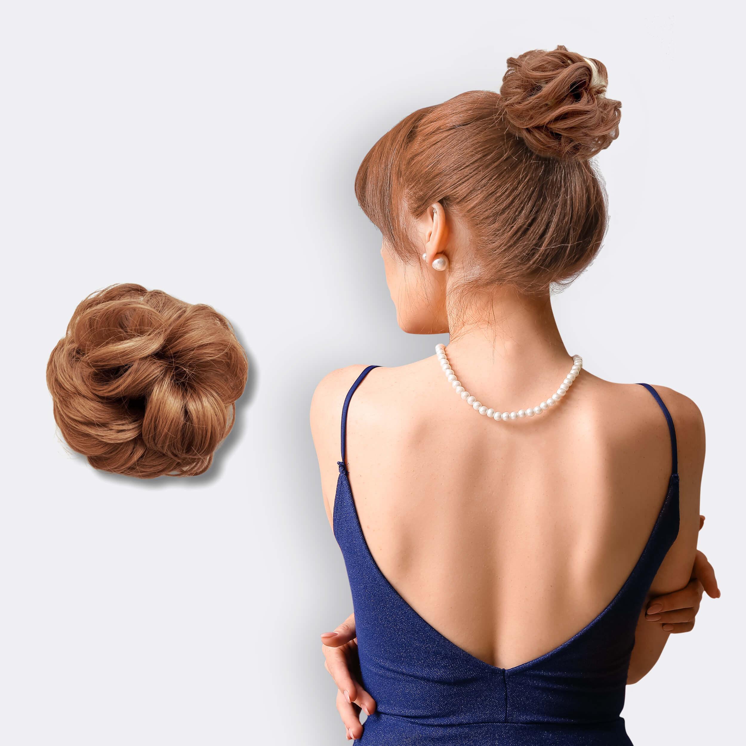 Hår Scrunchie til Hestehale og Bolle