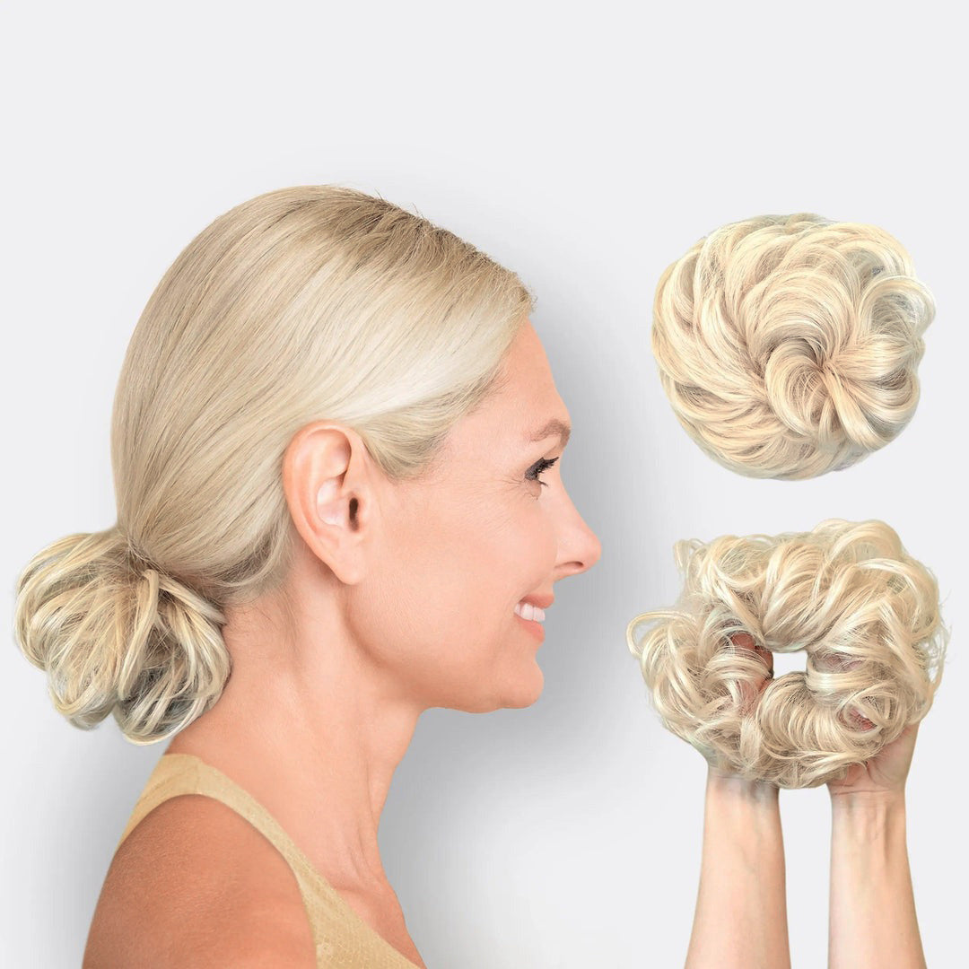 Hår Scrunchie til Hestehale og Bolle