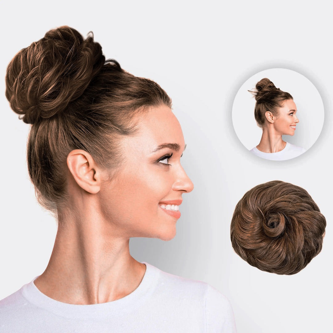 Hår Scrunchie til Hestehale og Bolle