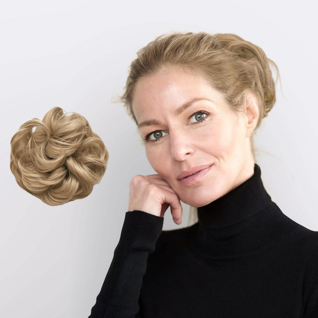 Hår Scrunchie til Hestehale og Bolle