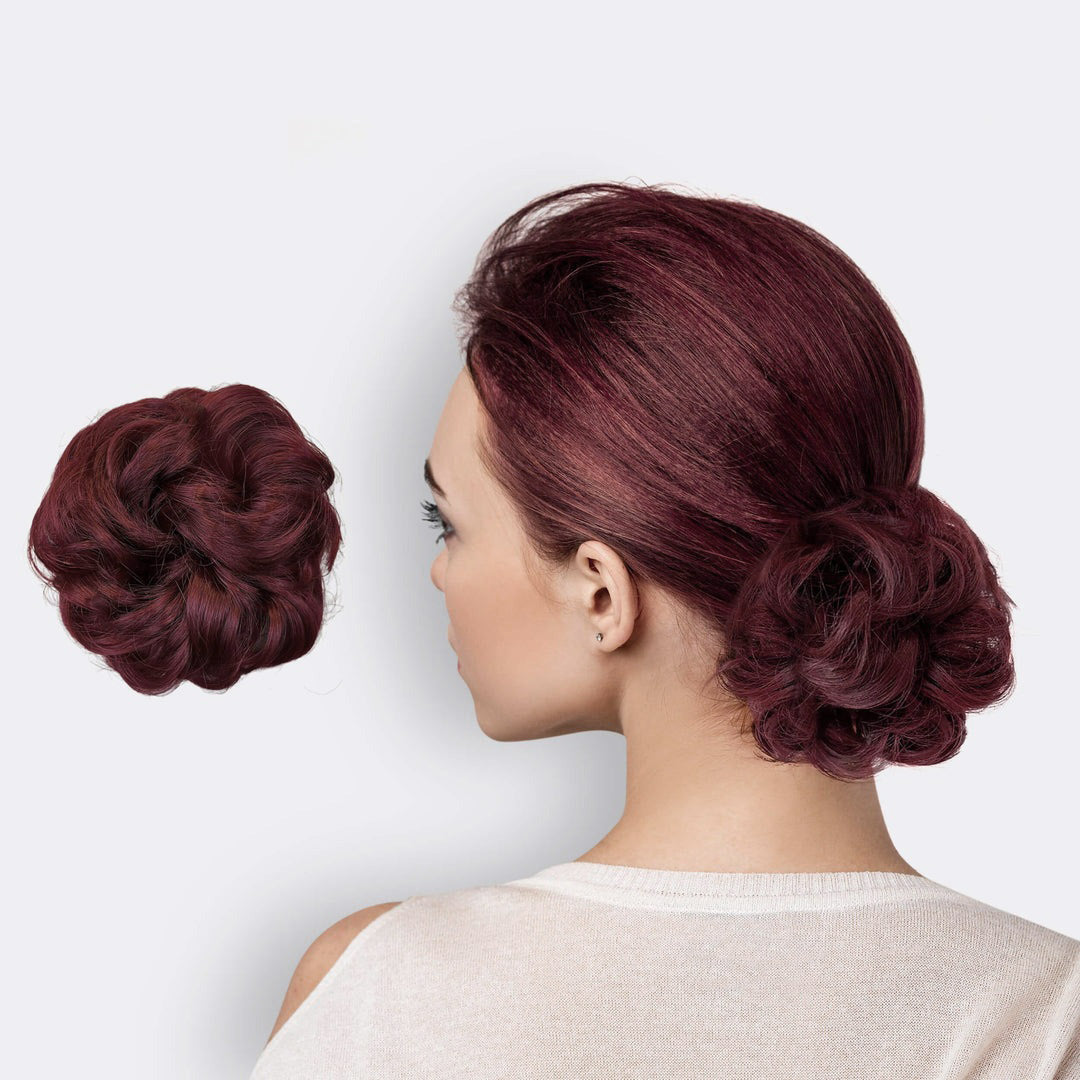 Hår Scrunchie til Hestehale og Bolle