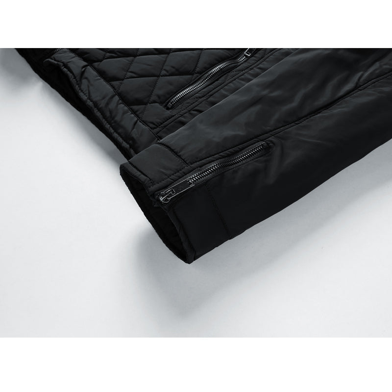 Emman Quiltet Jakke Navy Blå – Let og Elegant til Mænd
