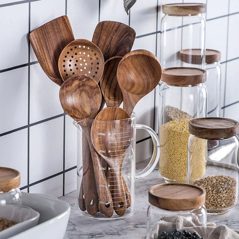 CulinaryTeak | Elegant 7-delt køkken sæt-zarada.dk