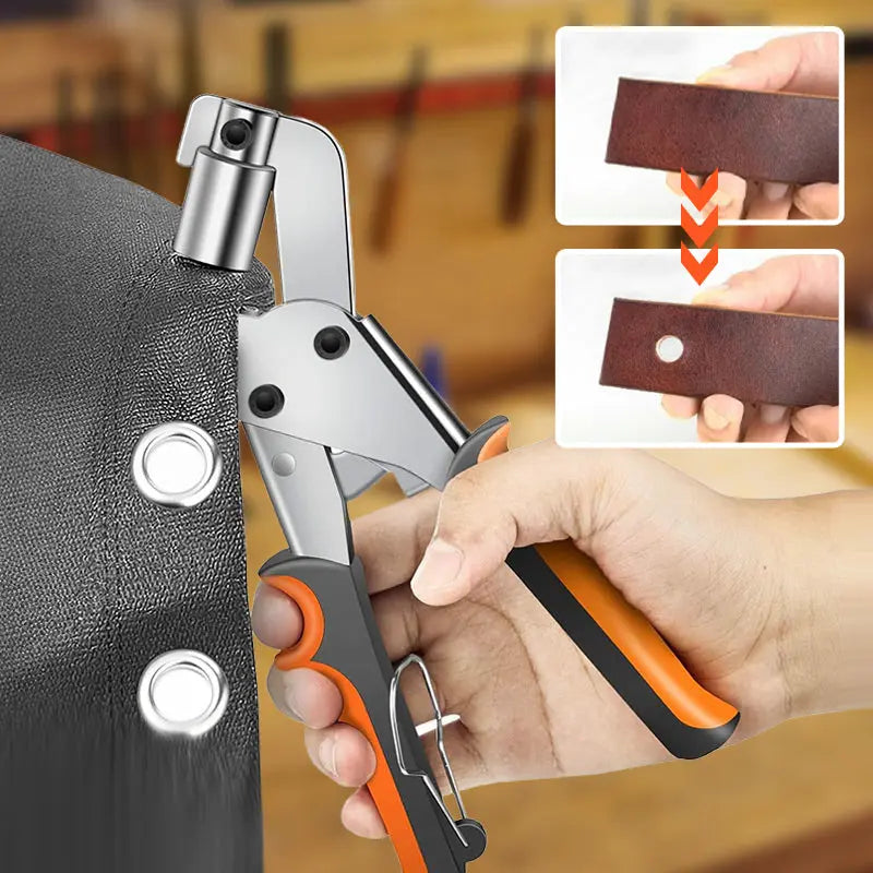 Heavy Duty Eyelet Punch Tool med Sejlringe