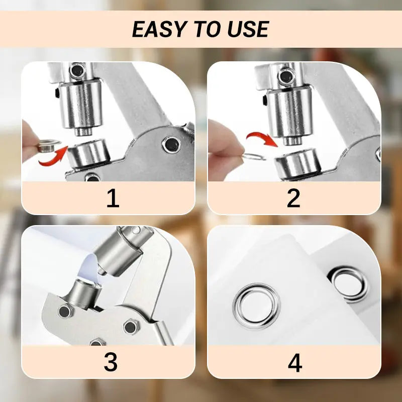 Heavy Duty Eyelet Punch Tool med Sejlringe