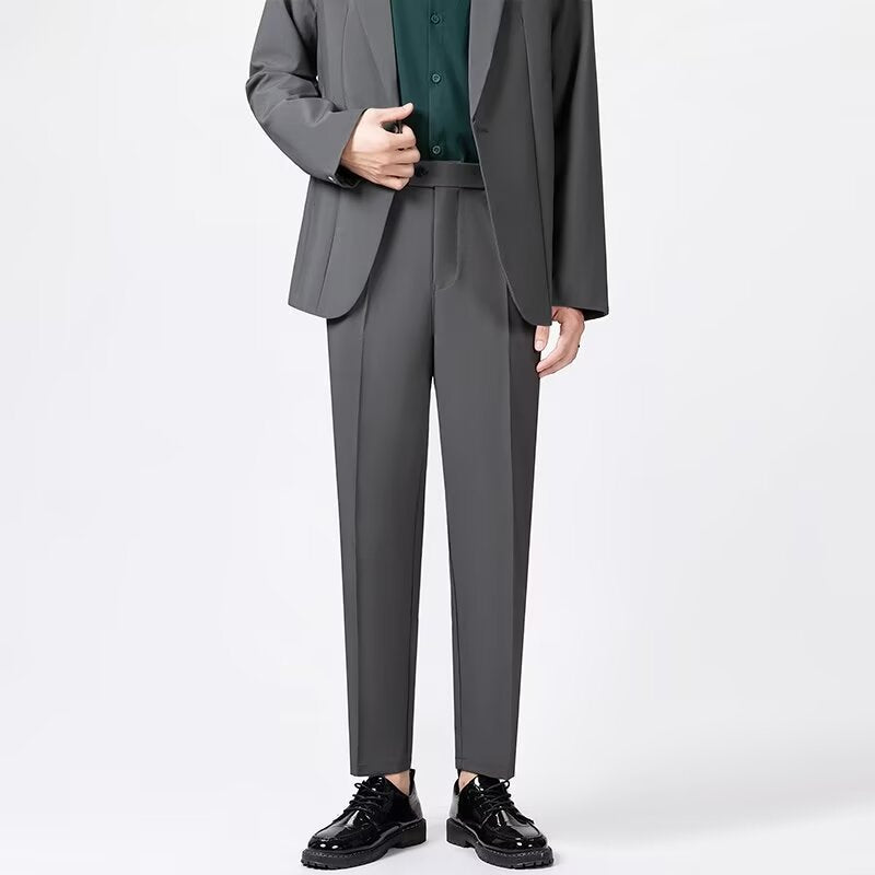 Herre Ankelbukser Slim Fit Uldblanding