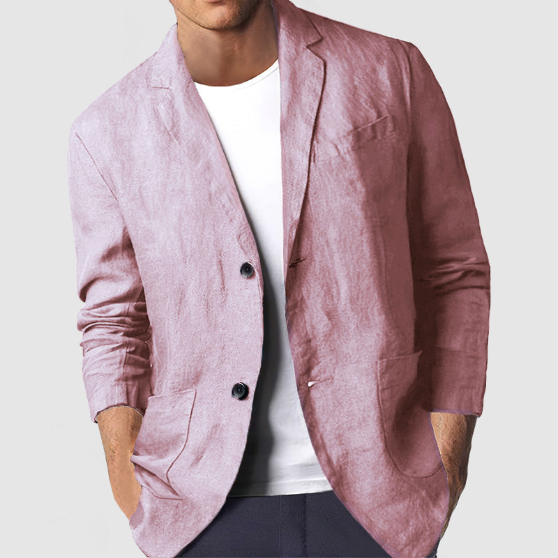 Herre Blazer Afslappet Stil