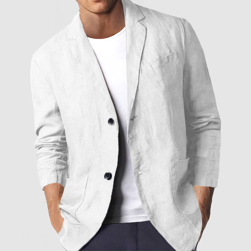 Herre Blazer Afslappet Stil