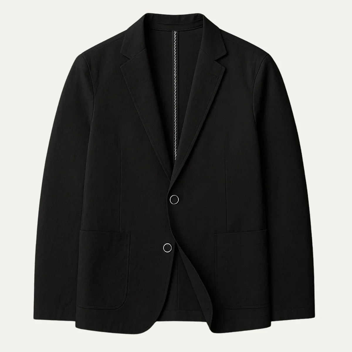 Herre Blazer Jakke i Linned Klassisk Stil - Moderne Skræddersyet Pasform til Formelle og Afslappede Anledninger
