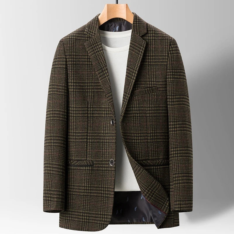 Herre Blazer Klassisk Uld