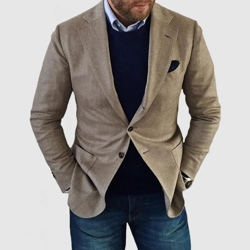 Herre Blazer med Tidløs Design
