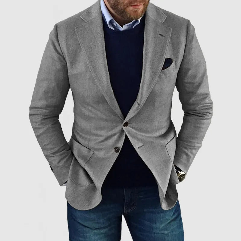Herre Blazer med Tidløs Design